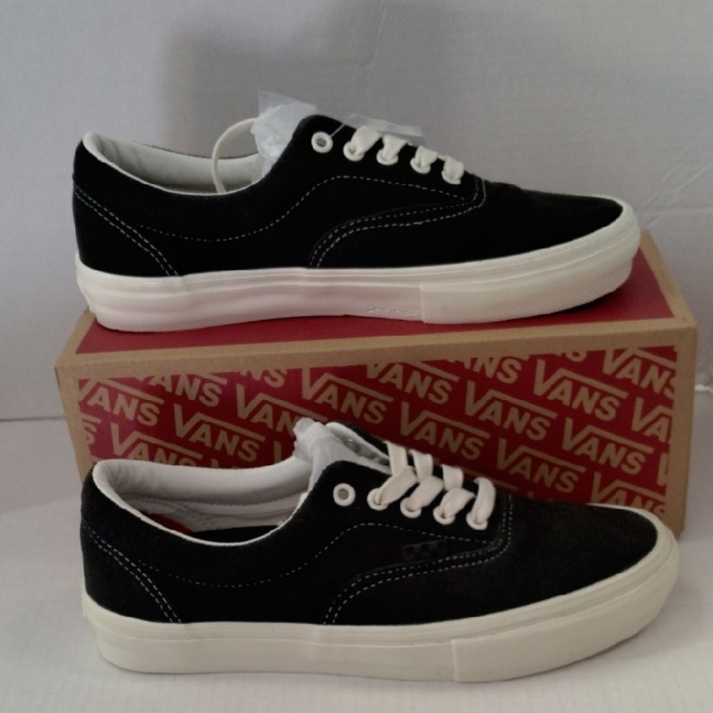 Vans Era Raven Marshmallow Pop Cush Skateboarding